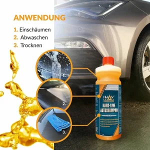 INOX Autoshampoo Nano Line, 4011701, Hochkonzentrat, Mit Orangenölextrakt, 1 Liter 11