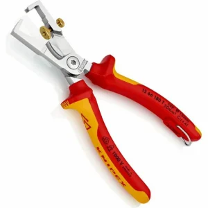 Knipex Abisolierzange 13 66 180 StriX, Kabelschere, 0,01 – 10 Mm², Länge 180mm, VDE Isoliert 9