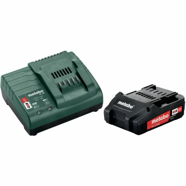 Metabo Akku-Bohrschrauber BS 18, 18V / 2,0Ah, Mit 2 Akkus Und Koffer 4