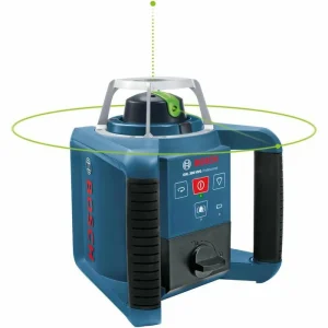 Bosch Rotationslaser GRL 300HVG Selbstnivellierend, 360 Grad, Empfänger, Stativ, Messlatte + GRATIS Zubehör 10