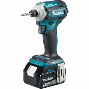 Makita Akku-Schlagschrauber DTD171RTJ, 180Nm, 18V / 5,0Ah, Mit 2 Akkus Und Koffer 9