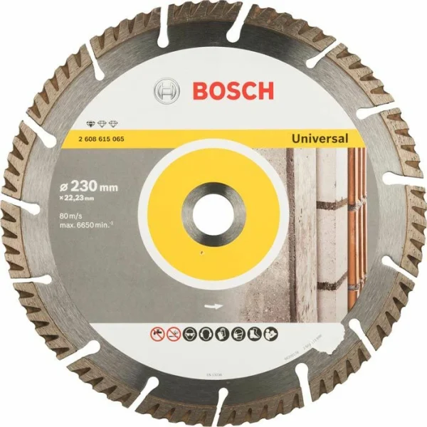 Bosch Trennscheibe Standard For Universal, 230 X 2,6mm, Diamanttrennscheibe 1