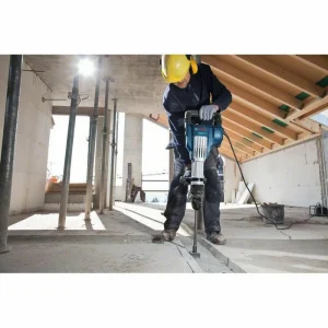 Bosch Stemmhammer GSH 11 VC, SDS Max, 1700 W, Mit Spitzmeißel Und Koffer 15