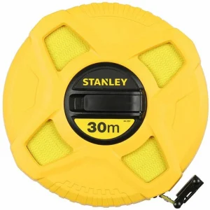 Stanley Maßband Fiberglas, 0-34-297, 30m, Messband Aus Glasfaser, Mit Klappbarem Haken 9