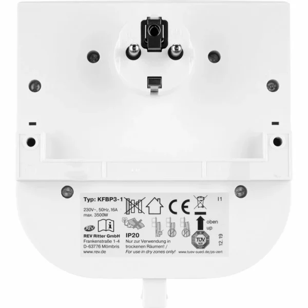 REV Ritter REV-Ritter Steckdosenadapter, 3-fach 4