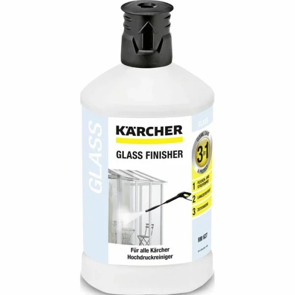 Kärcher Glasversiegelung RM 627, 3in1, 6.295-474.0, Glasfinisher Für Hochdruckreiniger, 1 Liter 1