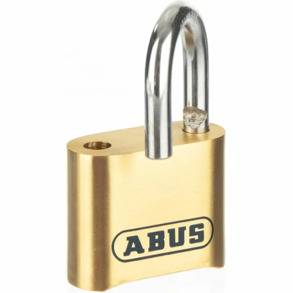 Abus Vorhängeschloss Marine 180IB/50, 52mm, 4-fach Zahlenschloss, Seetauglich, Level 5 Messing 6