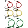 Connex Gepäckspanner DY270676 Set Mit Haken, 3 Größen, Für Fahrrad,reflektierend, 6 Stück 10