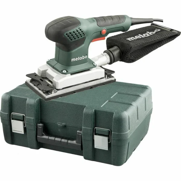 Metabo Schwingschleifer SR 2185, 210 W, 184 X 92mm, Mit Klettverschluss Und Koffer 1