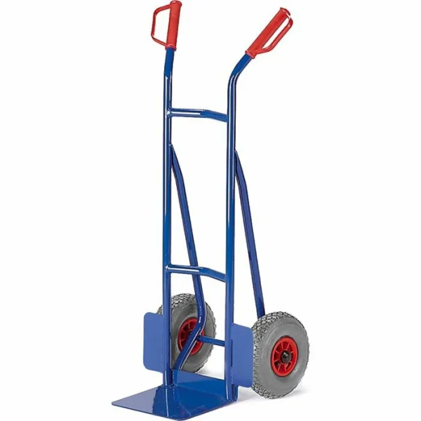 Rollcart Sackkarre 20-9842, Luftbereifung, Tragkraft 200kg, Schaufel 30x22cm 1