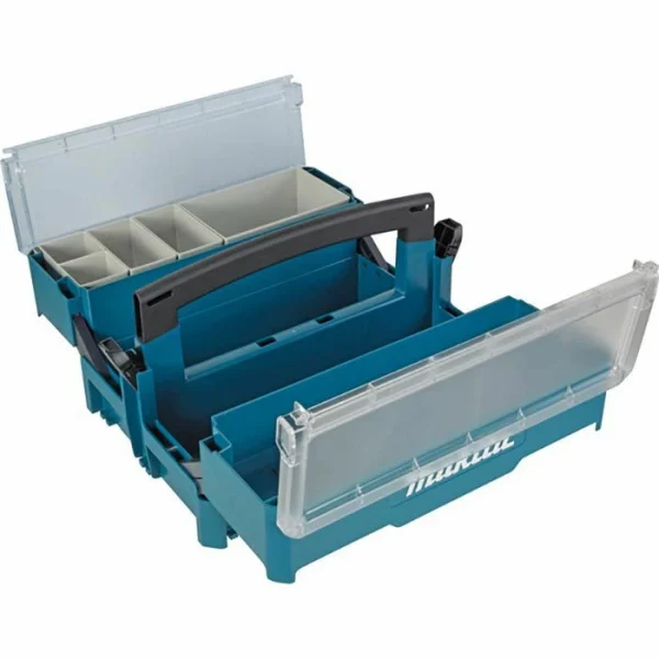 Makita Werkzeugkoffer Storage-Box Für MAKPAC, Leer, Kunststoff Klappkoffer, Für MakPac Größe 1-4 1