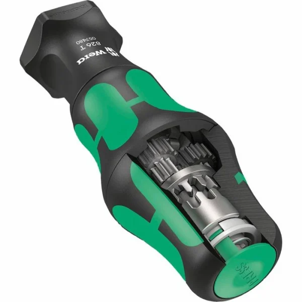 Wera Schraubendreher 826 T Kraftform Turbo, Getriebe-Schraubendreher, Mit Bitaufnahme 3