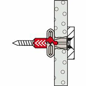 Fischer Dübel 555006, DuoPower, 6 X 30mm, 2-Komponenten-Dübel, 100 Stück 16