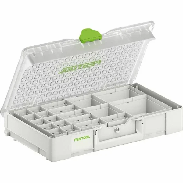 Festool Sortimentskasten Systainer³ Organizer, SYS3 ORG L 89 20xESB, 508 X 89 X 296mm, 20 Fächer 1