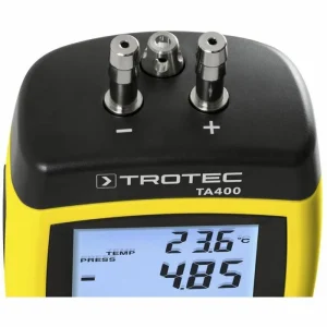 Trotec Anemometer TA400 Staurohr, Bis 80 M/s, USB, Datenlogger, Thermo- & Barometer 11