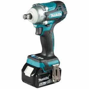 Makita Akku-Schlagschrauber DTW300RTJ, 330Nm, 18V / 5,0 Ah, Mit 2 Akkus, Ladegerät Und Koffer 15