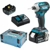 Makita Akku-Schlagschrauber DTD171RTJ, 180Nm, 18V / 5,0Ah, Mit 2 Akkus Und Koffer 19