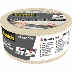 Scotch Kreppband Premium Classic, Innen, 48mm X 50m 15