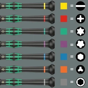 Wera Schraubendreher 2050 Elektroniker, Feinmechanik, PH000 X 40mm, Kreuzschlitz 15