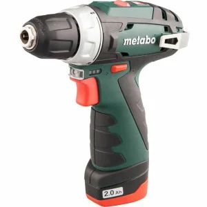 Metabo Akku-Bohrschrauber PowerMaxx BS, 10,8V / 2,0Ah, Mit Akku Und Tasche 12