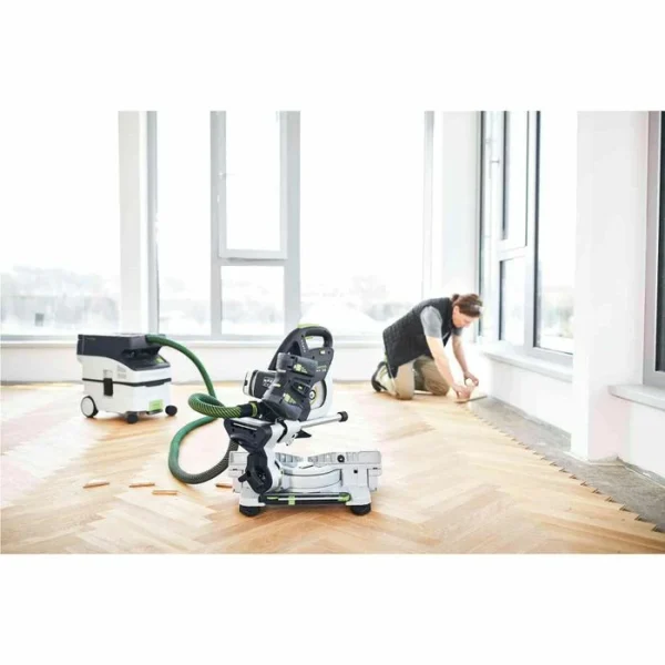 Festool Nass-Trockensauger Absaugmobil Cleantec, CTMC MIDI I-Plus, 15 L, 4x18V/5,0Ah, Staubklasse M 7