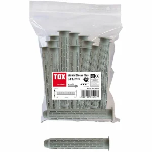 Tox Siebhülse 08460061, Liquix Sleeve Plus 13×100, M8, Aus Kunststoff, 20 Stück 12