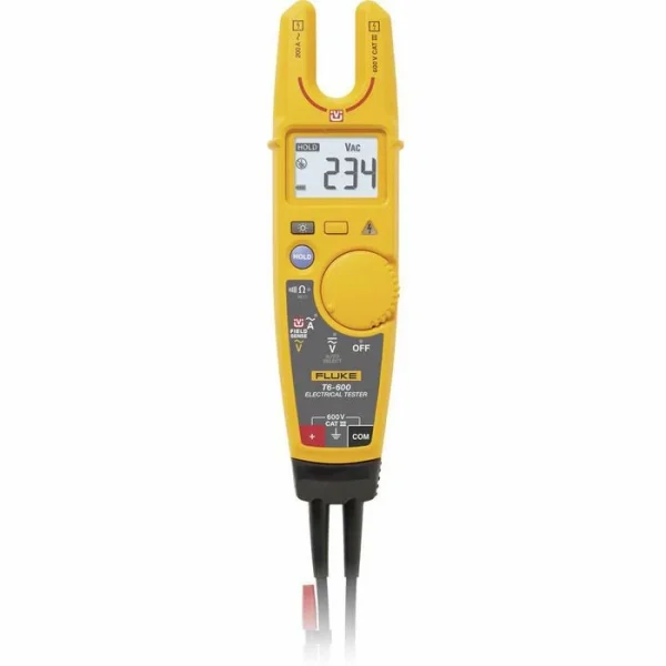 Fluke Spannungsprüfer T6-600, Zweipolig, 1 – 600 V, CAT III 600V, Display 9