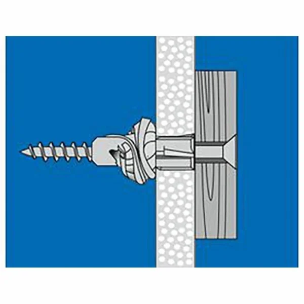 Upat Dübel 538442, UVD II 12×60, 12 X 60mm, Universaldübel, 25 Stück 7