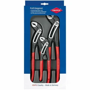 Knipex Wasserpumpenzange 002009 V03, Alligator 3er, 1 1/2 Zollx180mm, 2 Zollx250mm, 2 3/4 Zollx300mm 9