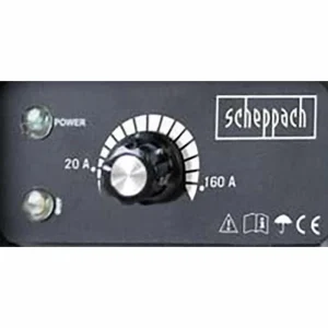 Scheppach Schweißgerät WSE1100 Inverter, Elektrodenschweißen, 20-160 A, Set 7