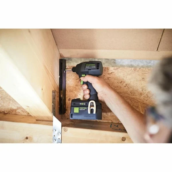 Festool Akku-Schlagschrauber TID 18 HPC 4,0 I-Plus, 18V / 4,0Ah, Mit 2 Akkus, Ladegerät Und Koffer 4