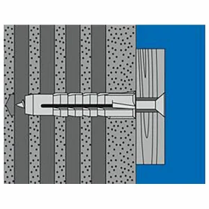 Upat Dübel 538442, UVD II 12×60, 12 X 60mm, Universaldübel, 25 Stück 22