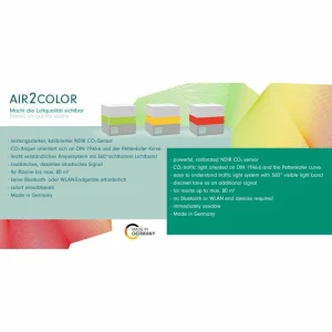 Renz CO2-Messgerät Air2Color Mit Ampelanzeige 11