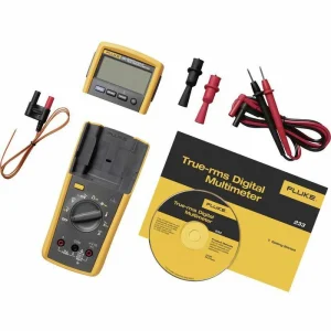 Fluke Multimeter 233 True RMS Digital, 1000 V, 10 A, CAT IV, Temperatur, Mit Funk-Display 9