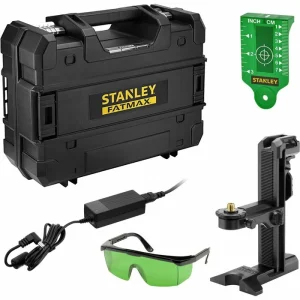 Stanley Kreuzlinienlaser FatMax FMHT77598-1, Grüner Laser, Mit Koffer Und Ladegerät 24