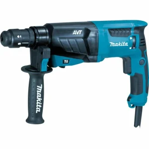 Makita Bohrhammer HR2631FT13, SDS+, 800W, Mit Bohrerset SDS+ Schnellspannfutter Koffer 9