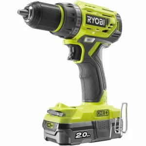 Ryobi Akku-Bohrschrauber R18DD7-220S, 18V / 2,0Ah, Mit 2 Akkus Und Tasche 9