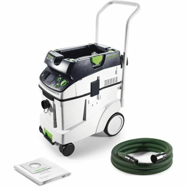 Festool Nass-Trockensauger Absaugmobil Cleantec, CTM 48 E,48 Liter, 1200 Watt, Staubklasse M 1