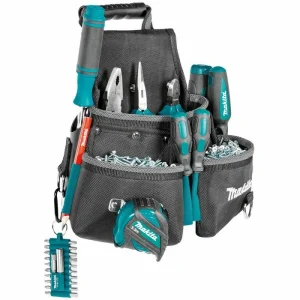 Makita Werkzeug-Gürteltasche E-15207, 3-fächer Werkzeugtasche 6