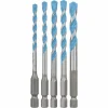 Bosch Bohrer Expert HEX-9 MultiConstruction, 5-teiliges Set, 4-8mm, Beton, Fliesen, Stahl, Holz 11