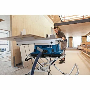 Bosch Tischkreissäge GTS 10 XC Professional, 254mm, 2100 W, Mit Winkel- Und Parallelanschlag 15