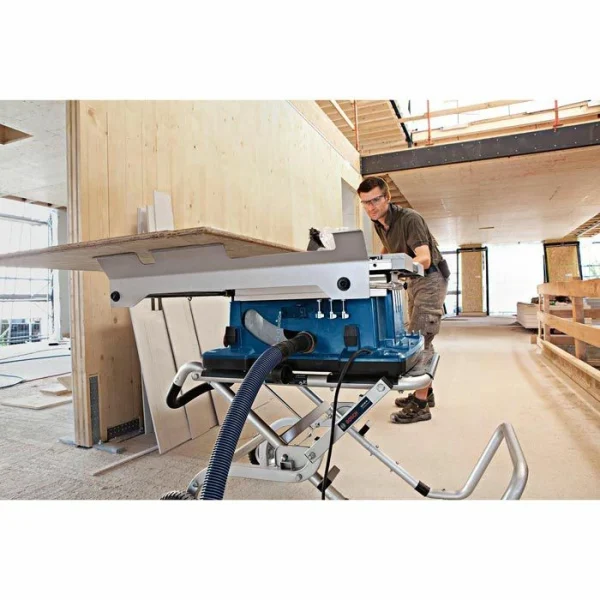 Bosch Tischkreissäge GTS 10 XC Professional, 254mm, 2100 W, Mit Winkel- Und Parallelanschlag 6