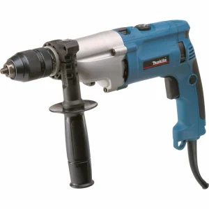 Makita Bohrmaschine HP2071J, Schlagbohrmaschine, 1010 W, Mit Tiefenanschlag Und Koffer 7