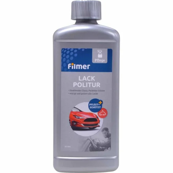 Filmer Autopolitur Lackpolitur 60094, Für Buntlacke, Mit Karnauba-Wachs, 500ml 1