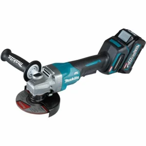 Makita Winkelschleifer GA016GM201 XGT, 125mm, 40V/4,0Ah, Mit 2 Akkus, Ladegerät & Koffer 12