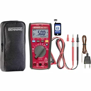 Benning Multimeter MM 10-1 True RMS Digital, 1000V, 10 A, CAT IV, NCV, Bluetooth, Datenlogger 6