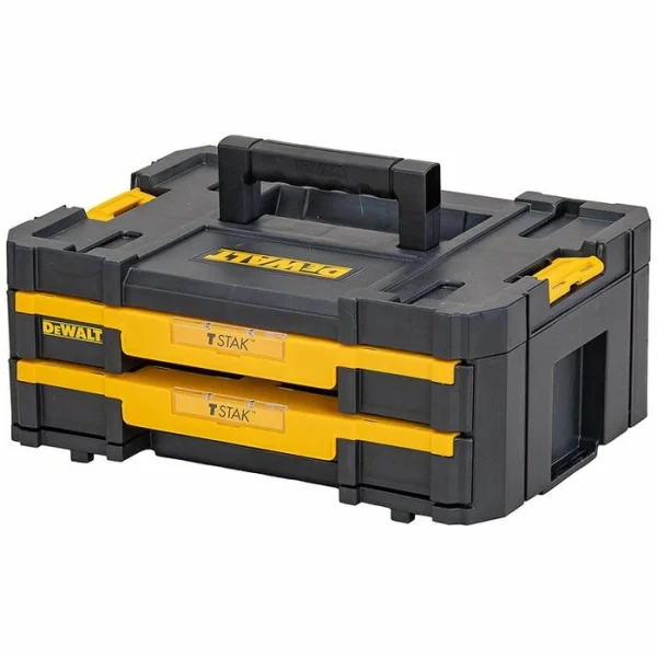 DeWalt Sortimentskasten TSTAK Box IV, DWST1-70706, Kunststoff, 440 X 176 X 314mm, Mit 2 Schubladen 1