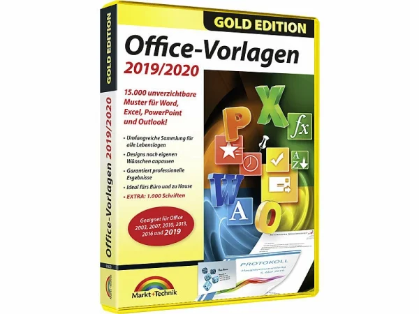 Markt+Technik MUT Office Software:Das Große Office-Paket Mit 17.000 Office-Vorlagen Und 9 E-Books 7