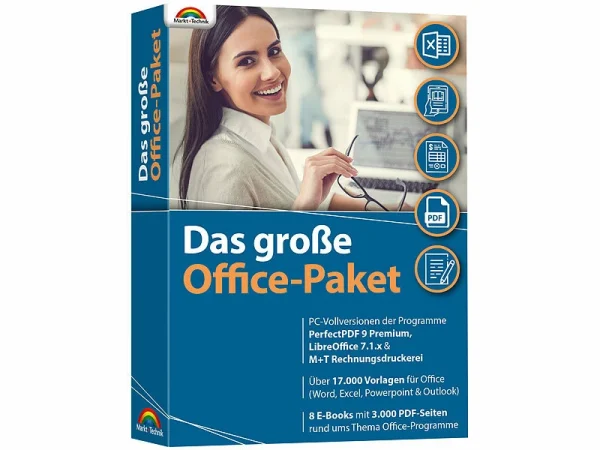 Markt+Technik MUT Office Software:Das Große Office-Paket Mit 17.000 Office-Vorlagen Und 9 E-Books 3