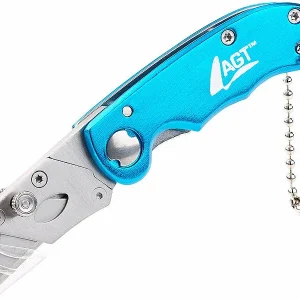 AGT Mini Cutter:3er Profi-Mini-Cuttermesser Mit 10 Ersatzklingen 24